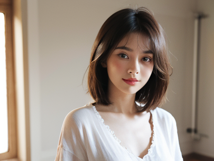 浅灰色连裤袜与裙子的完美组合